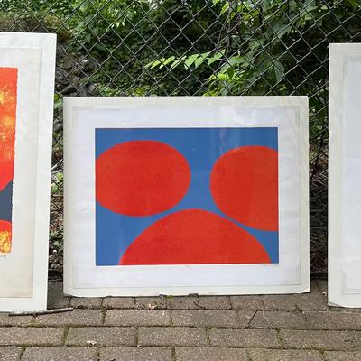Trio of Artist’s Proof Silkscreen Prints
