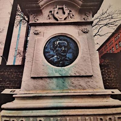 Photograph of Edgar Allan Poe Grave