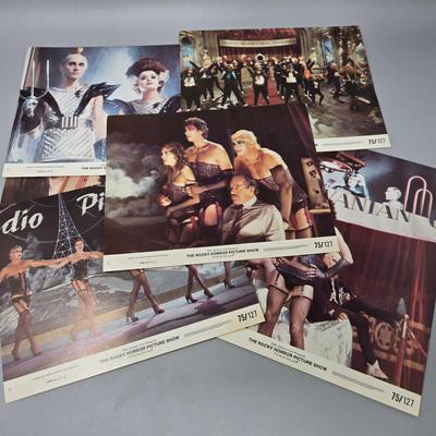 Vintage 1975 Rocky Horror Publicity Cards