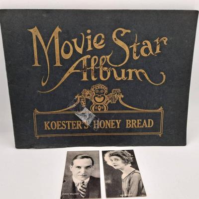 Slice of History:  Koester Honey Bread Movie Star Album