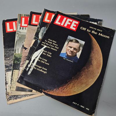 Vintage Apollo 12 Life Magazine Issues