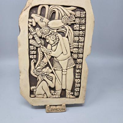 Mexican Ceramic "El Prisonero" Plaque.