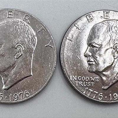 Eisenhower Bicentennial Dollars (2)