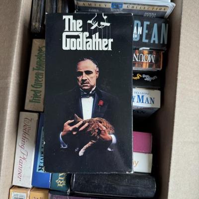 Vintage VHS tapes