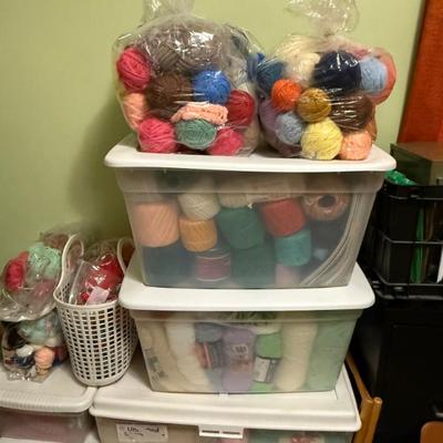 LOTS of crafting supplies!