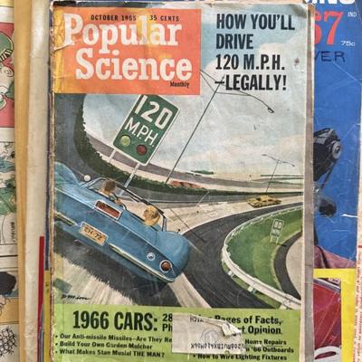 Vintage 1966 Popular Science magazine