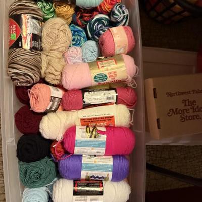 Sale Photo Thumbnail #149: Lots of yarn!