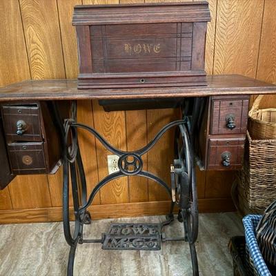 Antique sewing machine