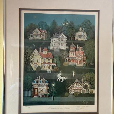 "Not Everyone Can See A Unicorn" by K Chin, Signed LE number 4550 of 5000