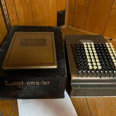 Antique Felt & Tarrant Comptometer/Calculator