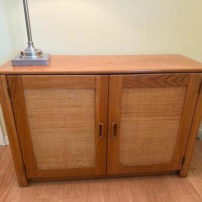 Part of 3-piece bookshelf unit: matching cabinet