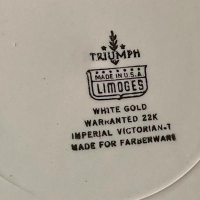 Back of Farberware platter