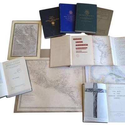 Latin American Maps And Books.