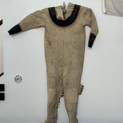 Vintage Navy Dive Suit
