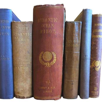 Antique Books On The Atlantic Ocean