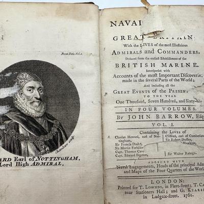 Naval History Of Great Britain, Volume 1, 1761