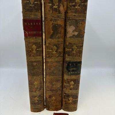 History Of Marine Architecture, Vol. 1-3, 1802