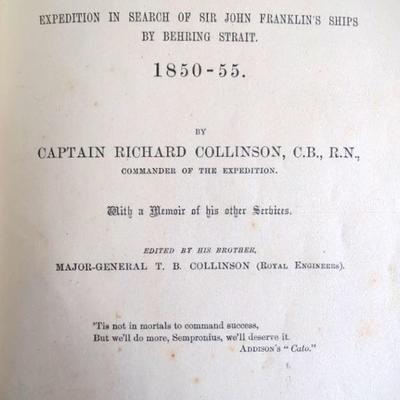 Journal Of The H.M.S Enterprise 