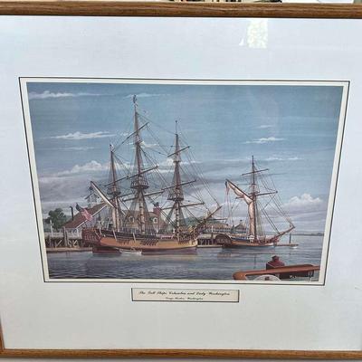Framed Ray Wallace Print