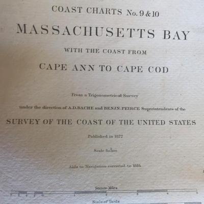 Antique Maps Of Massachusetts Bays