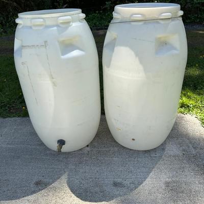 499 Two Rain Barrels