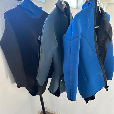 Wet Suits: One Men’s and Two Women’s