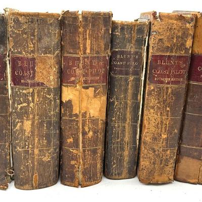 The American Coast Pilot Books From The 1800s 