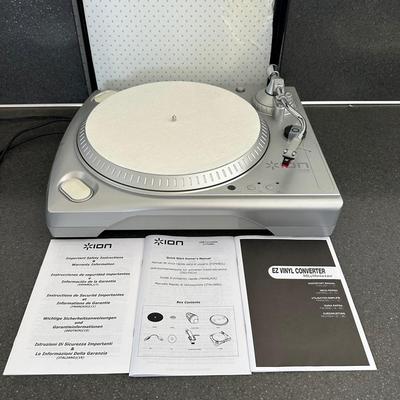 ION USB Turntable With EZ Vinyl Converter