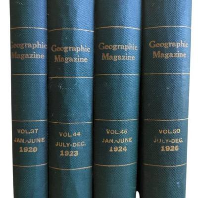 Geographic Magazine 1920, '23, '24, '26