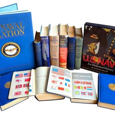 1943-1944 U.S. Navy Bluejackets' Manuals 