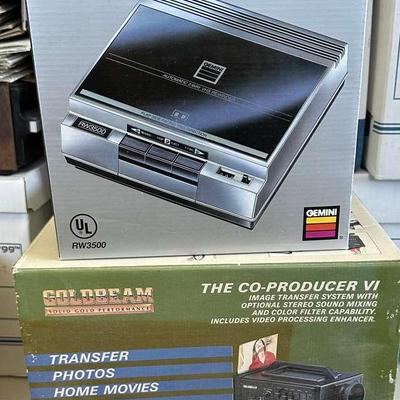 Goldbeam Photo Transfer and Gemini VHS Rewinder