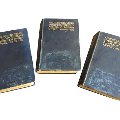 1899, A Sailor's Life First Edition 3 Volumes 