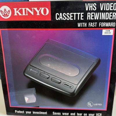 Kinyo VHS Video Cassette Rewinder 