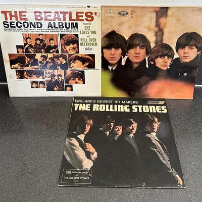 The Beatles Second Album; Beatles For Sale, The Rolling Stones