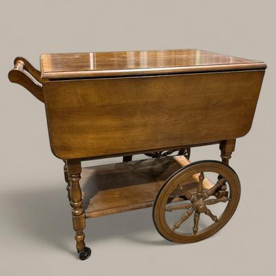 Vintage Bar, Tea, Or Coffee Cart 