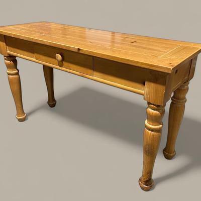 Pine Entryway/Hall Table 