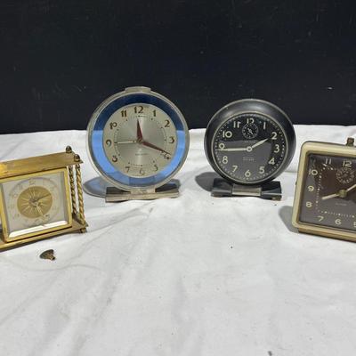 Vintage Clocks Featuring Art Deco, West Germany, and More