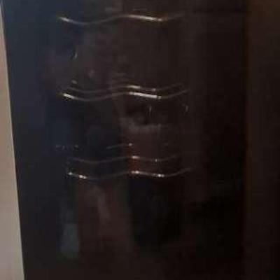 Dual-Chamber Slim Wine Fridge Bundle – 18-Bottle Capacity (Non-Working)