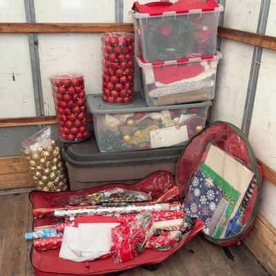 Holiday Mystery Lot: Red & Gold Christmas Cheer!