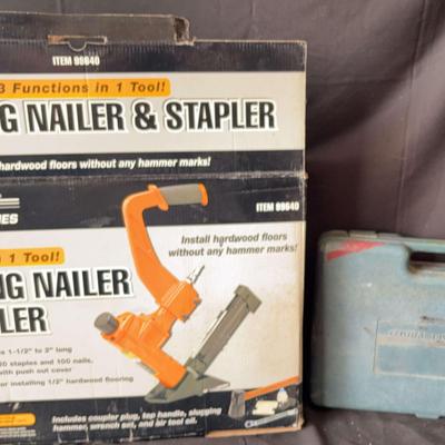 Central Pneumatic Flooring Nailer And Stapler Contractor Series And Basic Version