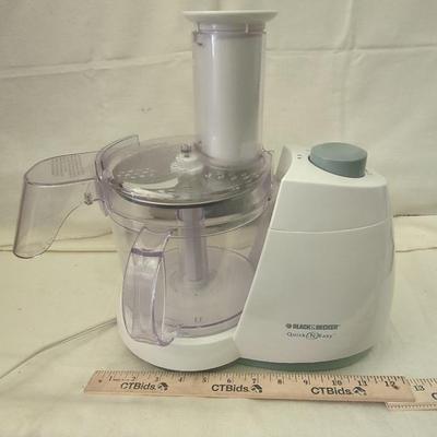 Black & Decker Quick N Easy Food Processer
