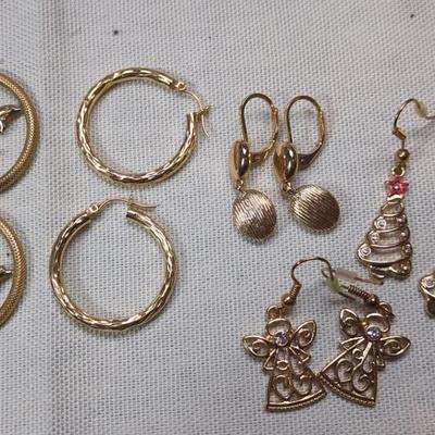 Goldtone Earrings 