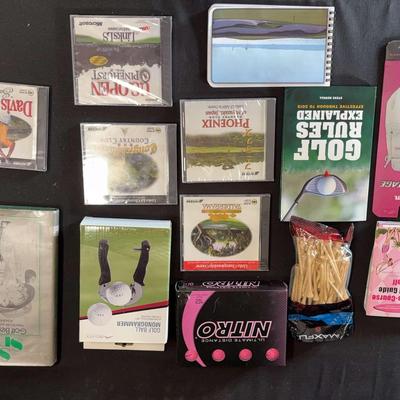 Golfer’s Dream Lot – Books, DVDs, Gear & Art!