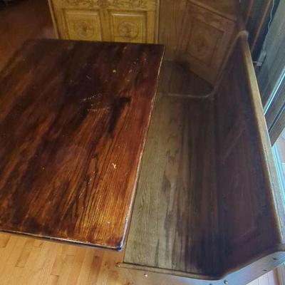 Vintage Wood Kitchen Nook