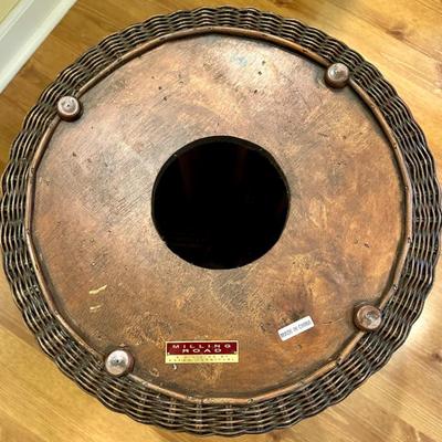 (underside of stool)