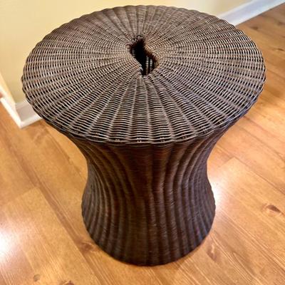 Vintage Milling Road Wicker Stool