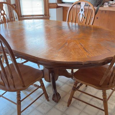 Dining Table & Four Chairs