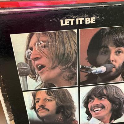 Vintage Box Of Albums-Beatles, Joplin, Cher