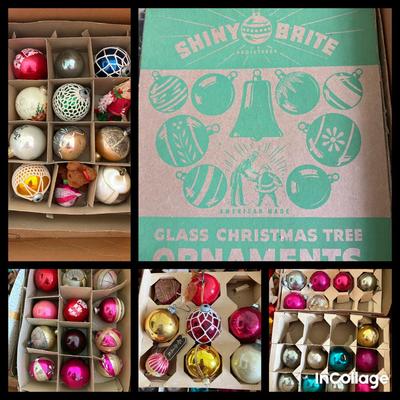 Shiny Brite & Other Christmas Ornaments 