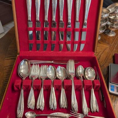 52 Piece Set Of International Sterling Flatware
